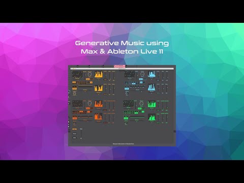 Max For Live - Music Generator for Performance in Ableton Live 11