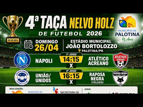 4 Taça Nelvo Holz de Palotina  Pr