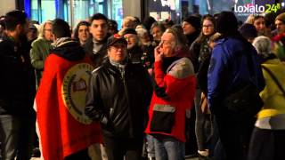 preview picture of video 'Kagida Demo & Gegendemo am Scheidemannplatz Kassel 19.012015'