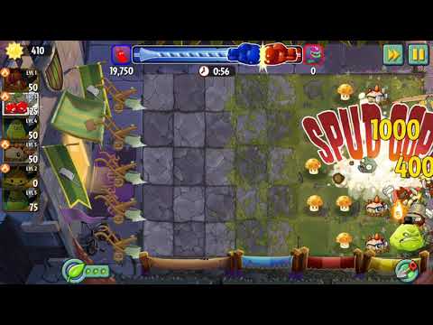 Escape Root - Plants vs Zombies 2 Battlez- ALL FREE PLANTS!