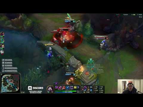 S6 Challenger Ranked Gameplay   Scarra as Kassadin vs Brand Mid