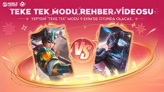 Teke Tek Modu Rehber Videosu| Mobile Legends: Bang Bang