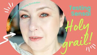 Sensai Flawless satin moisture foundation ı New holy grail foundation!