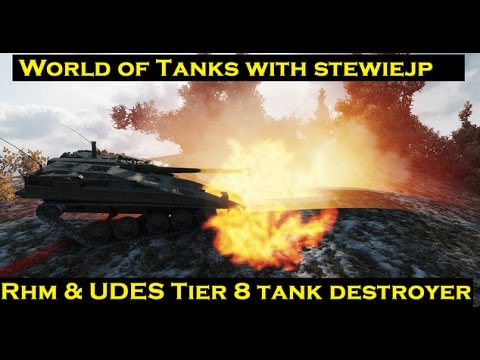 World of Tanks Tier 8 Tank Destroyers - Rhm. Borsig & UDES 03