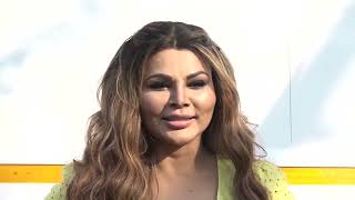 Rakhi Sawant Spotted On Shoot Location At Bhullar Garden