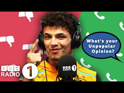 'You Know What? You're Wrong!!' Lando Norris plays Unpopular Opinion