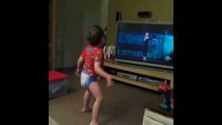 Tyler dancing to the movie Save the Last Dance