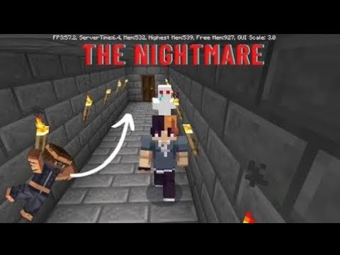 Terrifying Minecraft Nightmare Gameplay