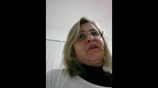 Claudia. Guedes  mensagem para a Eyshila.