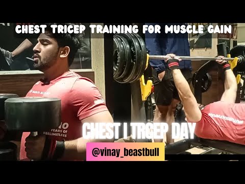 Winter Bulk Day -28 [ Chest l Tricep]