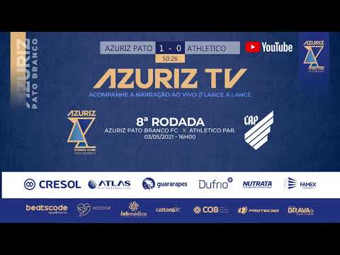AZURIZ PATO BRANCO FC X ATHLETICO PARANAENSE