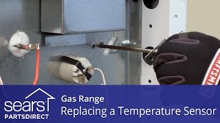 Replacing a Temperature Sensor in a Gas Range