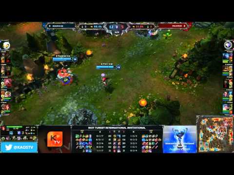 Dignitas UK Vs. Millenium Map 1 - Semi-finals - Riot Turkey Invitational 2
