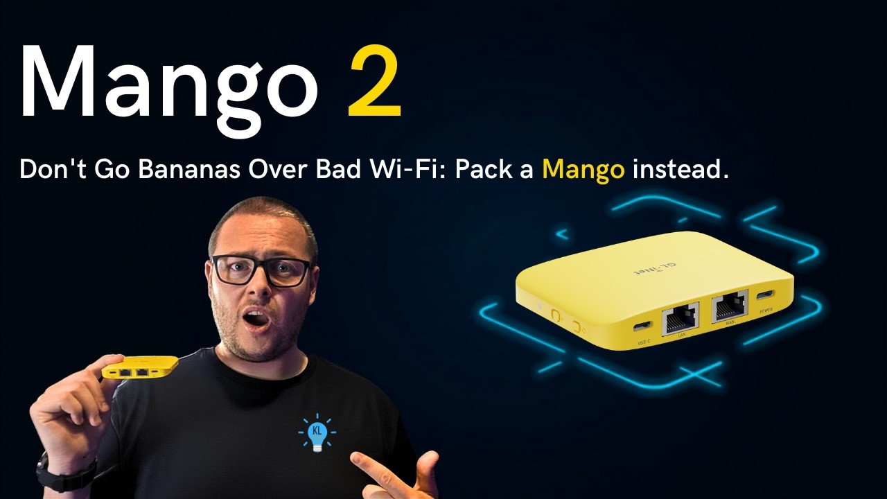 Mango 2 (GL-MG1300) GLinet Don't Go Bananas Over Bad Wi-Fi: Pack a Mango instead.