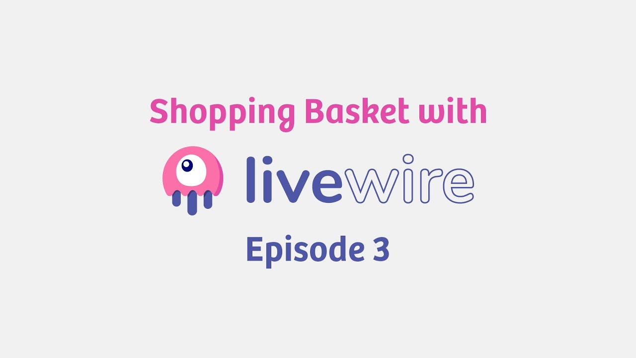 Basket button component with Laravel Livewire