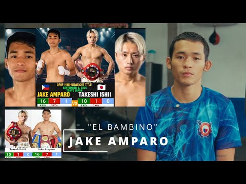 Jake “El Bambino” Amparo vs. Takeshi Ishii (10-1, 0 KOs) | Inviting Fans to WATCH!