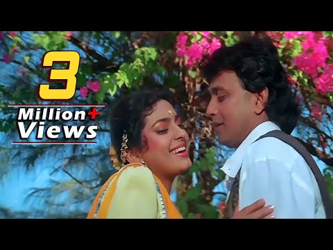 04K FAMOUS SONG | Dil Pe Tere Pyar Ka Paigam Likh Dun | SuperHit 90's Filmy Gaane | Juhi & Mithun