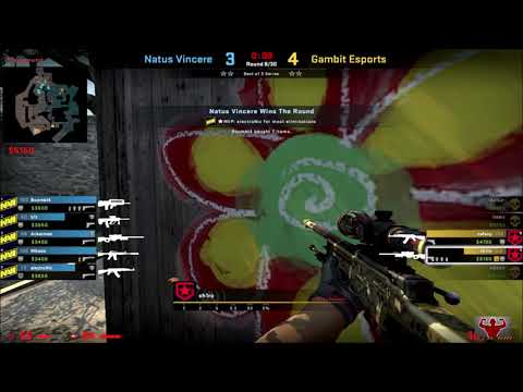 CSGO POV Sh1ro  (Gambit)(22-10) vs Na`Vi / overpass / IEM Fall 2021 CIS