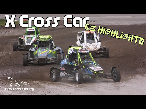 BK Rallycross Round 4 2022 - Glosso-Circuit - X Cross Cars + SuperBuggy RX - Qualifying 3 Highlights