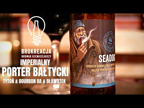 IMPERIALNY Porter Bałtycki - Tytoń & Bourbon Barrel Aged & Bławatek - Brokreacja