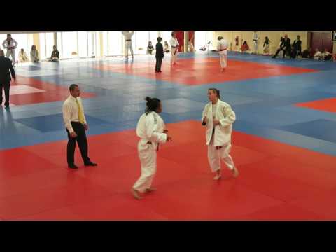 Anaëlle Bohler - 1/2 finale France Juniors le 2 avril 2017 à Dijon (2ème combat)