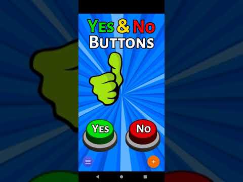 Yes & No Buttons Game Buzzer