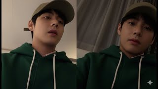 Download lagu 🔴[ALL SUB] Taehyung suddenly went live in the middle of the night to reveal BTS's comeback date mp3