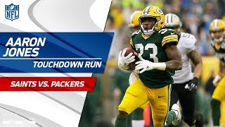 Aaron Jones Carries Green Bay on Big Opening TD Drive! | Saints vs. Packers | NFL Wk 7 Highlights