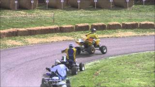 preview picture of video 'Quad race 2 @ Grampian Motorcycle Convention 2012, Alford.'