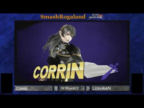 Rogasmash #26 - Lunar (Corrin/Ike) vs LosvikeN (King Dedede/Ryu) - Winners Round 2