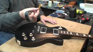 Video thumbnail for 2013 Gibson Les Paul 50's Tribute: Faux Binding and Chrome PU Covers! by Woodeso's Guitar Mods