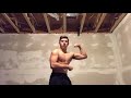 16 year old bodybuilder flexing