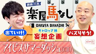 「1枠から1頭内に進路を取ったり…」新潟名物！千直・アイビスサマーダッシュの注目馬は？さらに！またもや林の持ち込み企画で大盛り上がり！？＜麒麟川島 楽屋馬なし＞
