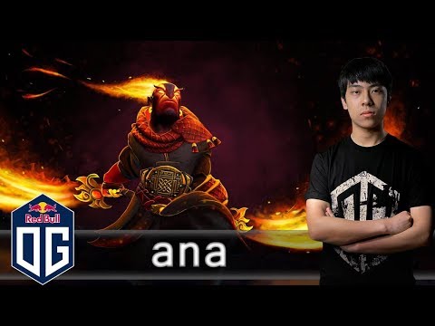 OG.ana Ember Spirit Gameplay - Unranked Match - OG Dota 2.