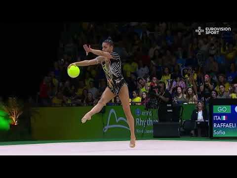 RAFFAELI Sofia (ITA) BALL 28,75 - Apparatus Final - WCh Rio 2025