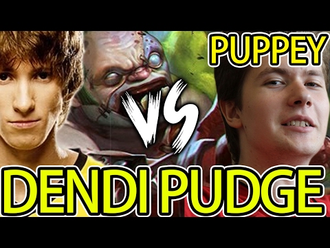El Classico Dendi Pudge vs Puppey Silencer Brothers Battle! Dota 2