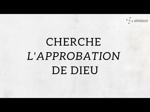 Cherche l'approbation de Dieu / Jonathan Lukoki - La pensée du matin