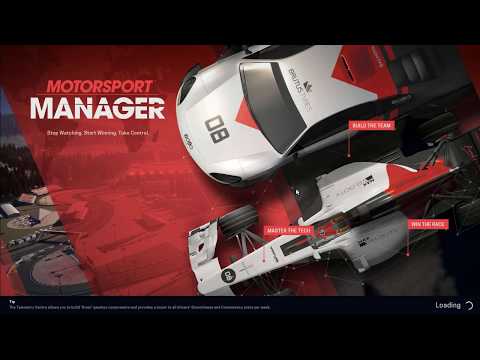Motorsport Manager GT series - Episode 03 - The first race (no commentary)