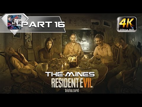Resident Evil 7 Walkthrough - (4K/60fps) Blind (Let's Play) Part 16 "The Mines" | CenterStrain01