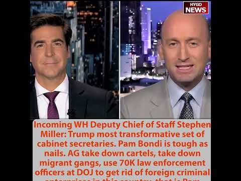 ‘Tough as Nails’: Stephen Miller on AG Pam Bondi; Denver Mayor willing to go to jail to stop deport