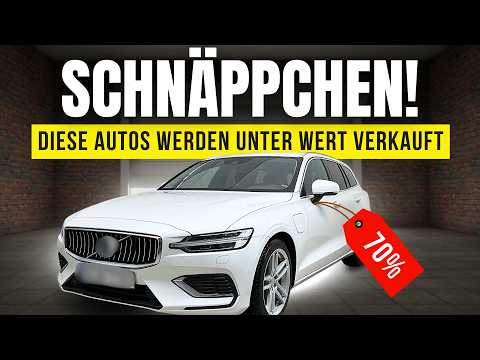 ZU GÜNSTIG! Diese 10 Autos werden 2025 UNTER Wert verkauft!