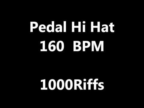 Pedal Hi Hat Metronome : 160 BPM - Beats Per Minute