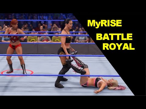 WWE 2K22 MyRise Battle Royale