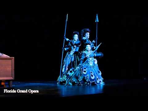 The Three Ladies - Act 1, Mozart's Magic Flute - Florida Grand Opera