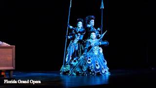 The Three Ladies - Act 1, Mozart's Magic Flute - Florida Grand Opera