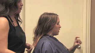 Jessica 2 - Pt 2: Drastic A-Line Bob w/ Bangs (Free Video)
