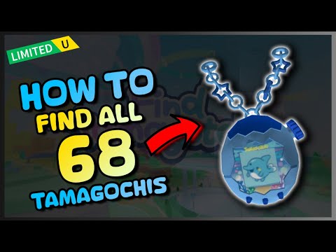 How to find all 68 Tamagotchi and how to get FREE UGC LIMITED ITEMS on ROBLOX - Find Tamagotchi