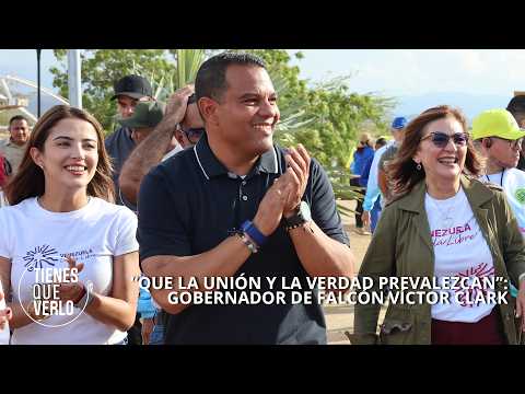 “Que la unión y la verdad prevalezcan”: Gobernador de Falcón Víctor Clark