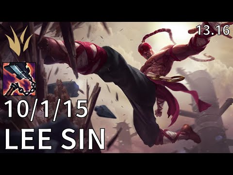 Lee Sin Jungle vs Evelynn - EUW Diamond | Patch 13.16