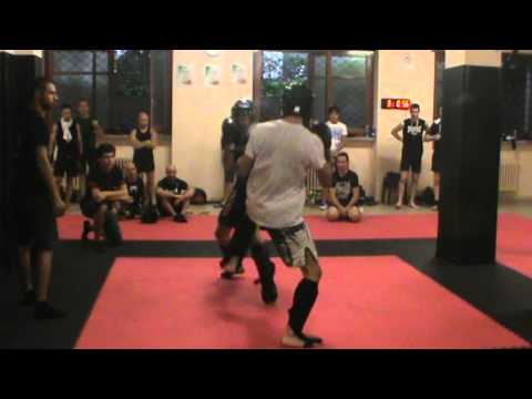 Reactive Club - Sparring amatori - Francesco vs Fabio - K1